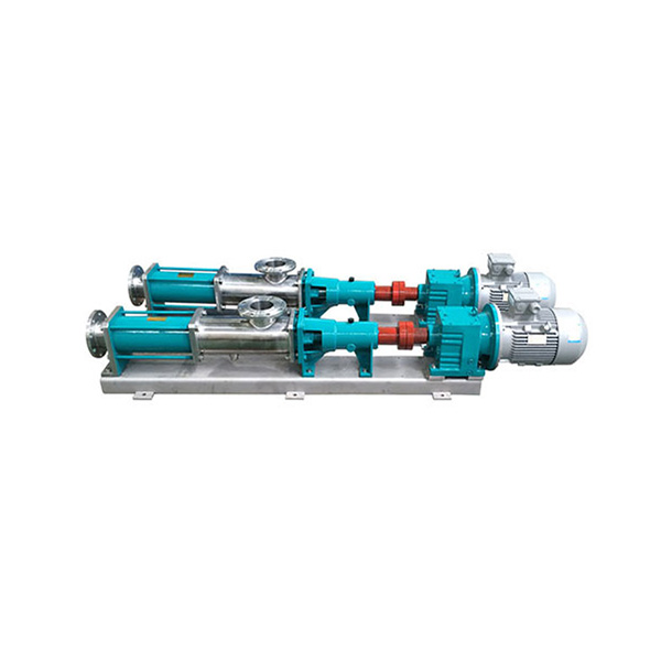 Stainless steel dosing screw pump